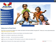 Tablet Screenshot of pivotpoint.ca