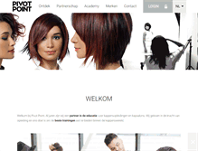 Tablet Screenshot of pivotpoint.be